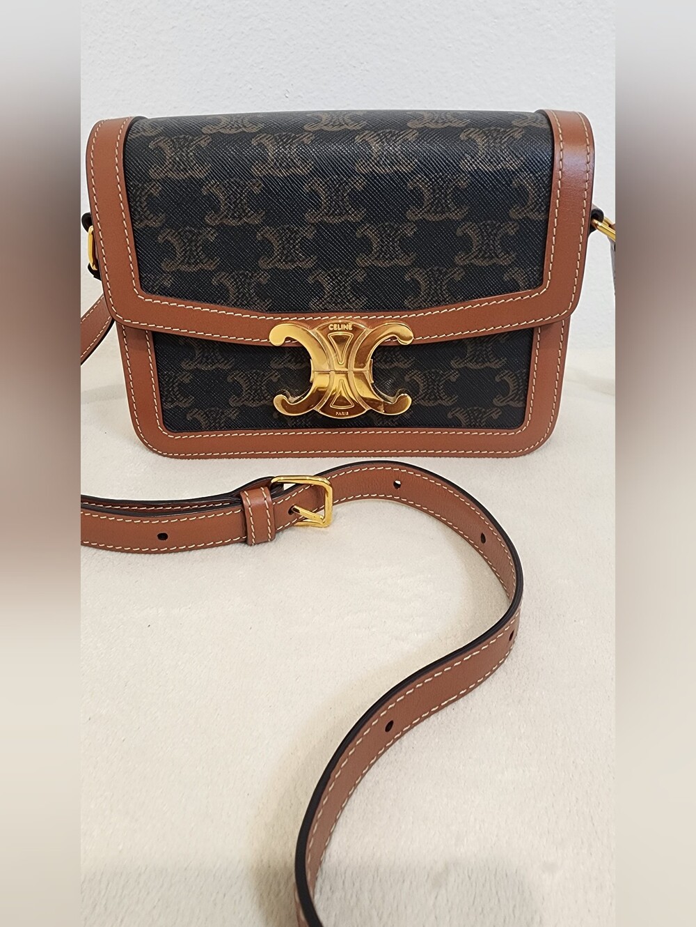 Celine Teen Triomphe Crossbody. Retail $3800. Still In Stores